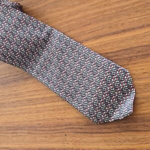 Brioni multi colored silk tie
